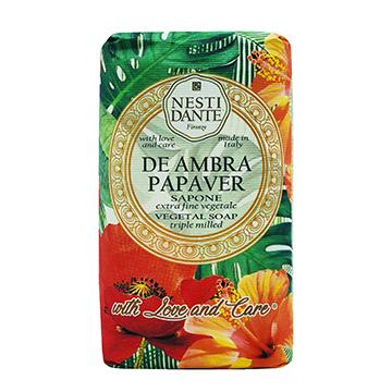 With Love & Care De Ambra Papaver Soap item