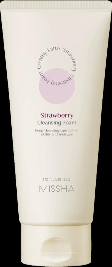 Creamy Latte Strawberry Cleansing Foam item