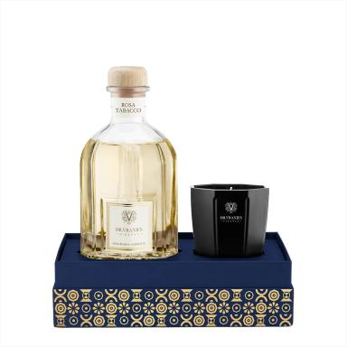 Set 250ml Diffuser &  Candle Rosa Tabacco item