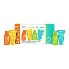 Citrus, Lime & Mint Men's Refreshing Travel Essentials Gift Set