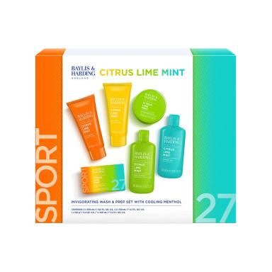 Citrus, Lime & Mint Men's Invigorating Shower & Prep Gift Set