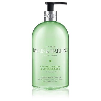 Hand Wash Vetiver,Cedar & Lemon Anti-Bacter