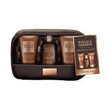 Black Pepper & Ginseng Men's Travel Bag Gift Set