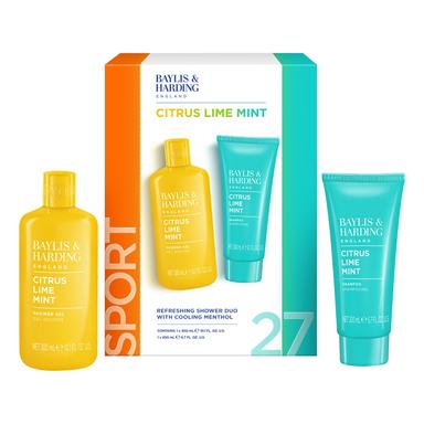 Citrus, Lime & Mint Men's Refreshing Shower Duo Gift Set