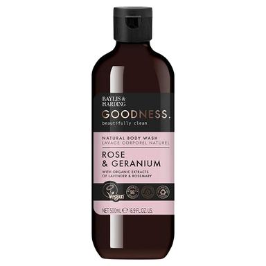 Body Wash Goodness Rose & Geranium
