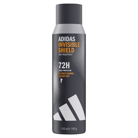 Adidas Invisible Shield Antiperspirant Deodorant Spray For Men