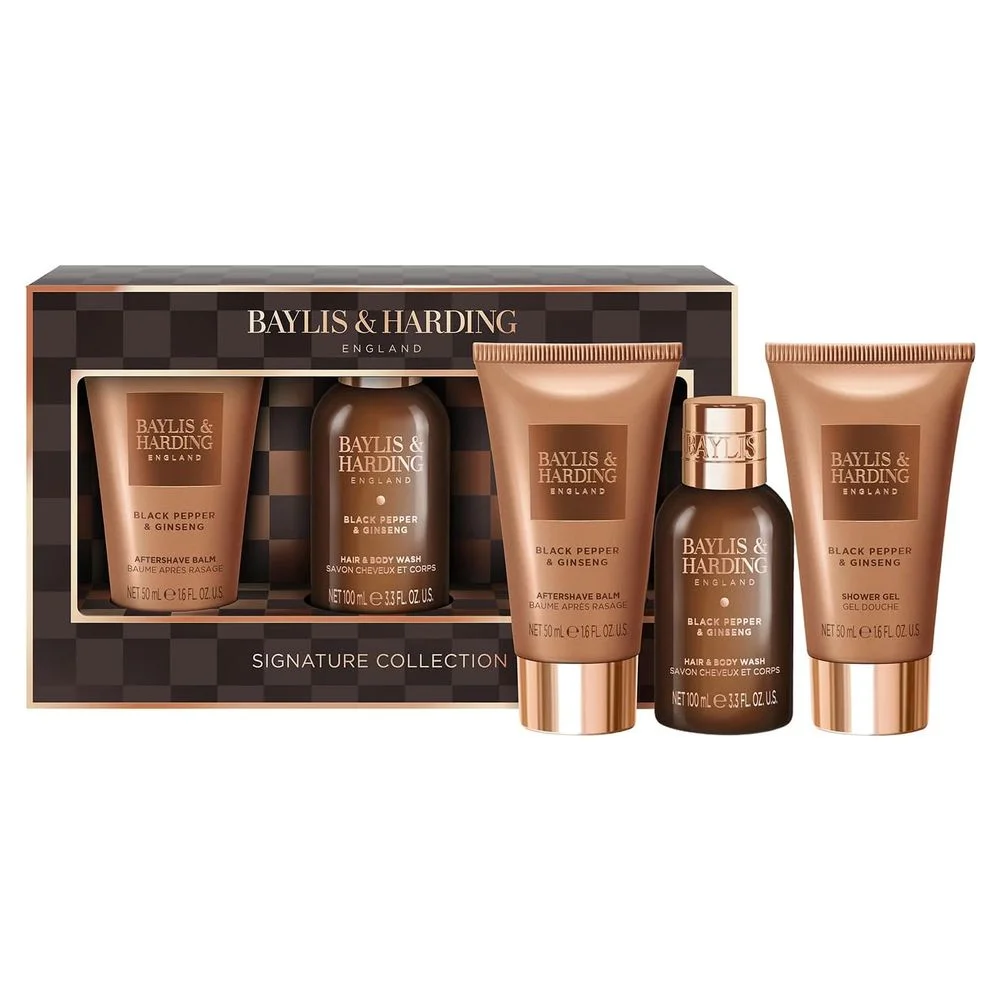 Set Black Pepper&Ginseng Men's Luxury Mini Trio