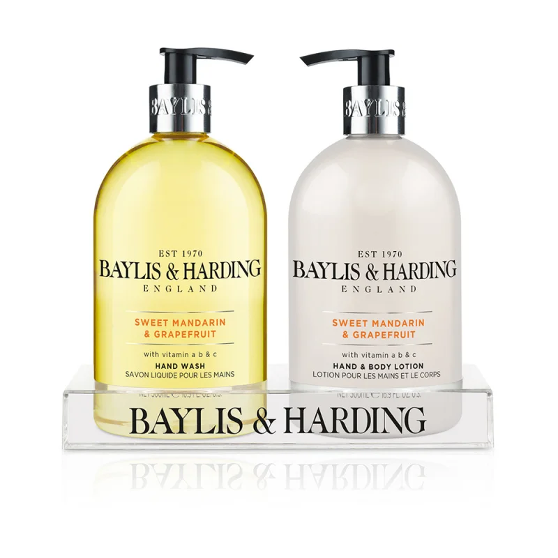 Signature Sweet Mandarin & Grapefruit Hand Wash & Lotion Set