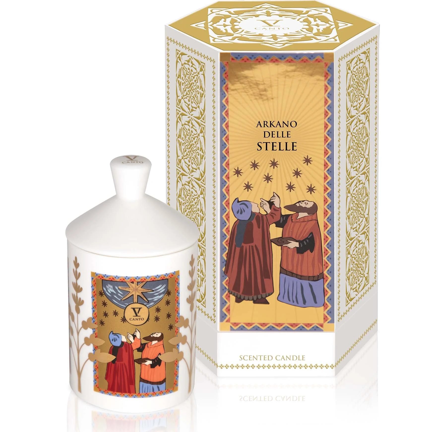 Arkano Delle Stelle Ceramic Candle image 2