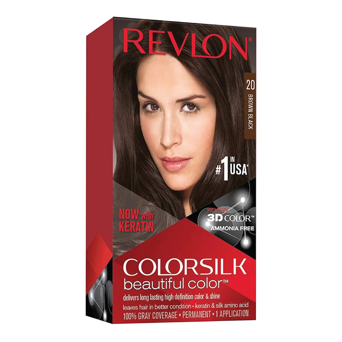 COLORSILK Brown/Black