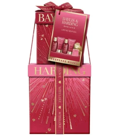 Set Midnight Cherry Luxury Pamper Present