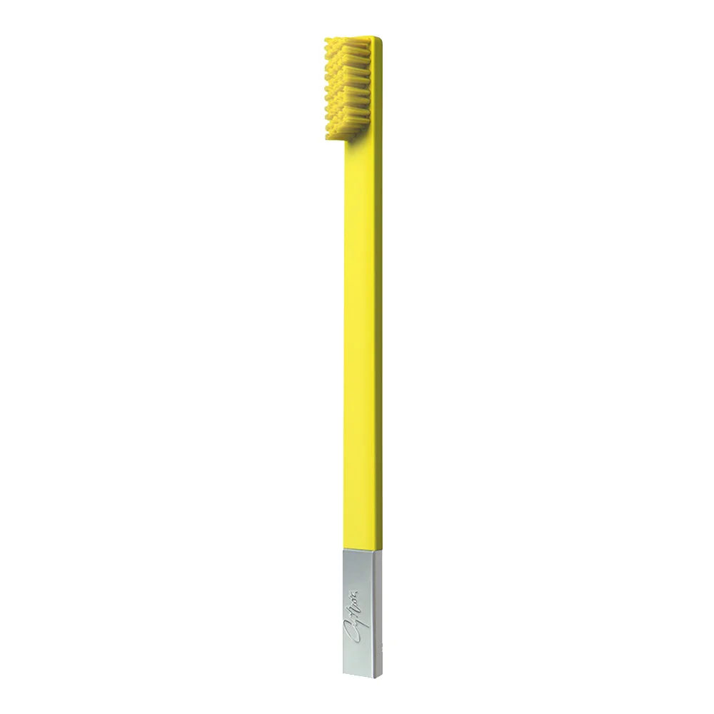 Toothbrush Sunflower Yellow Silver Soft  image 2
