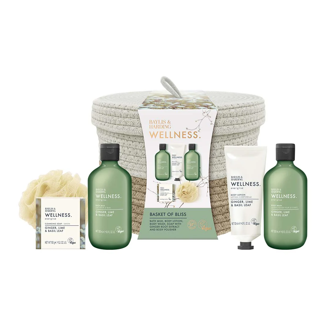 Wellness Basket Of Bliss Gift Set image 2
