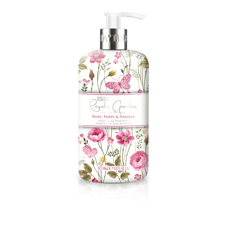 Hand Wash Royale Garden Rose,Poppy & Vanilla
