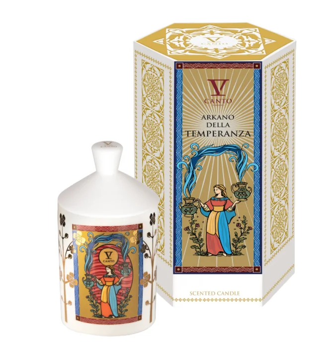 Arkano Della Temperanza Ceramic Candle image 2