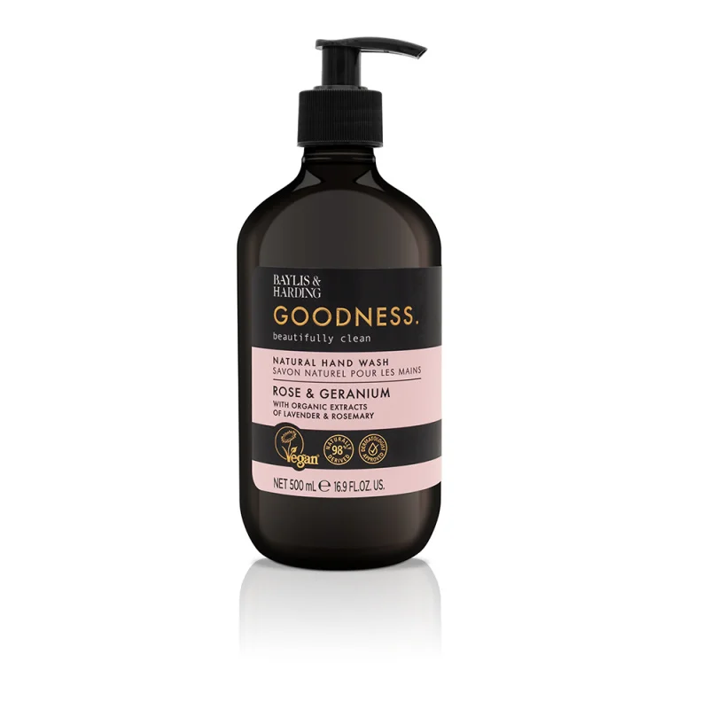 Hand Wash Goodness Rose & Geranium