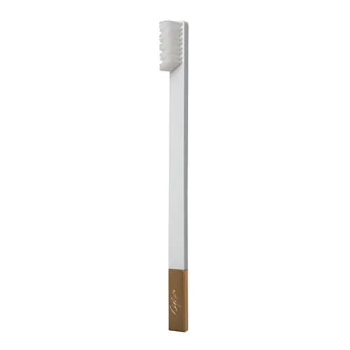 Toothbrush White Gold Medium  image 2