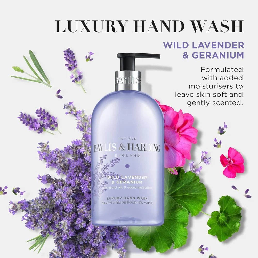 Hand Wash Wild Lavender & Geranium image 2
