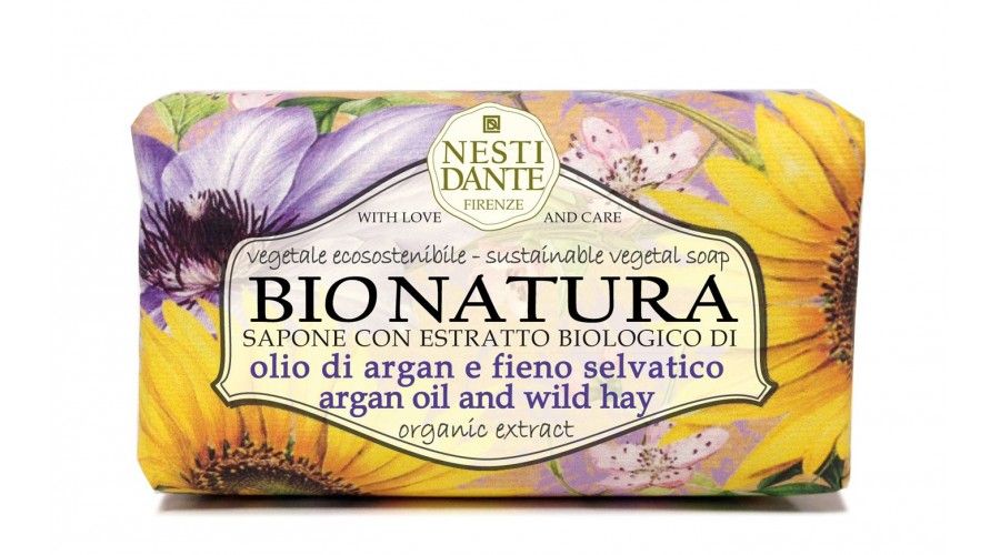 Bionatura Argan Oil & Wild Hay Soap